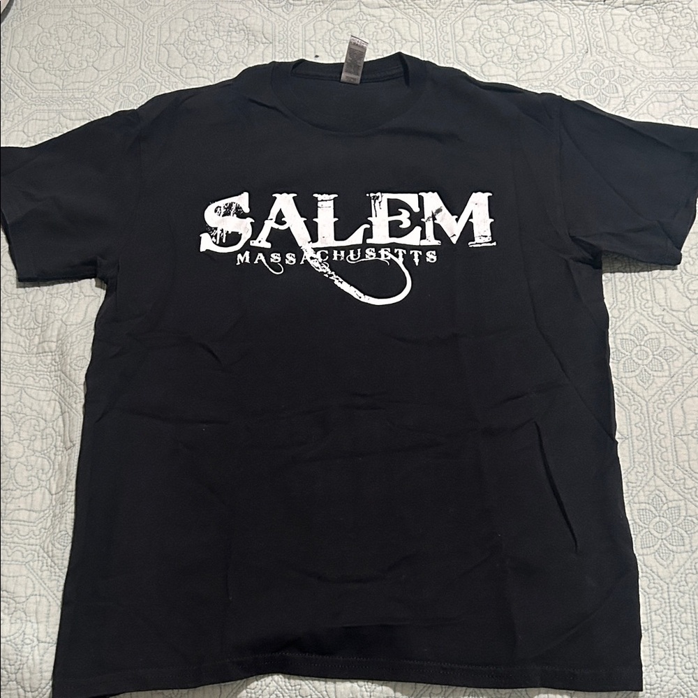 Gildan Black Salem Graphic Tee